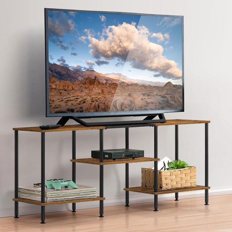 Tall tv stand on wheels sales